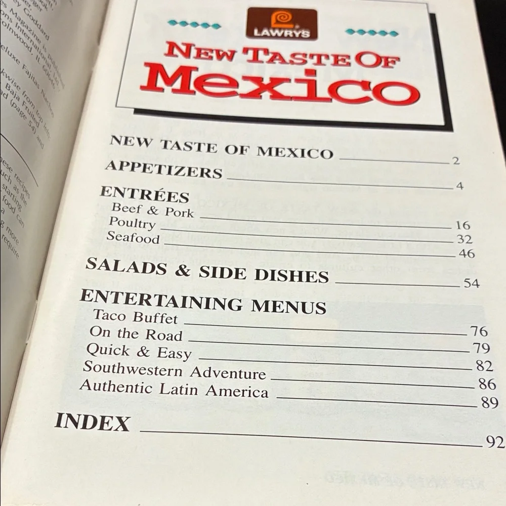 Vintage four piece set of Favorite Recipes cookbooks